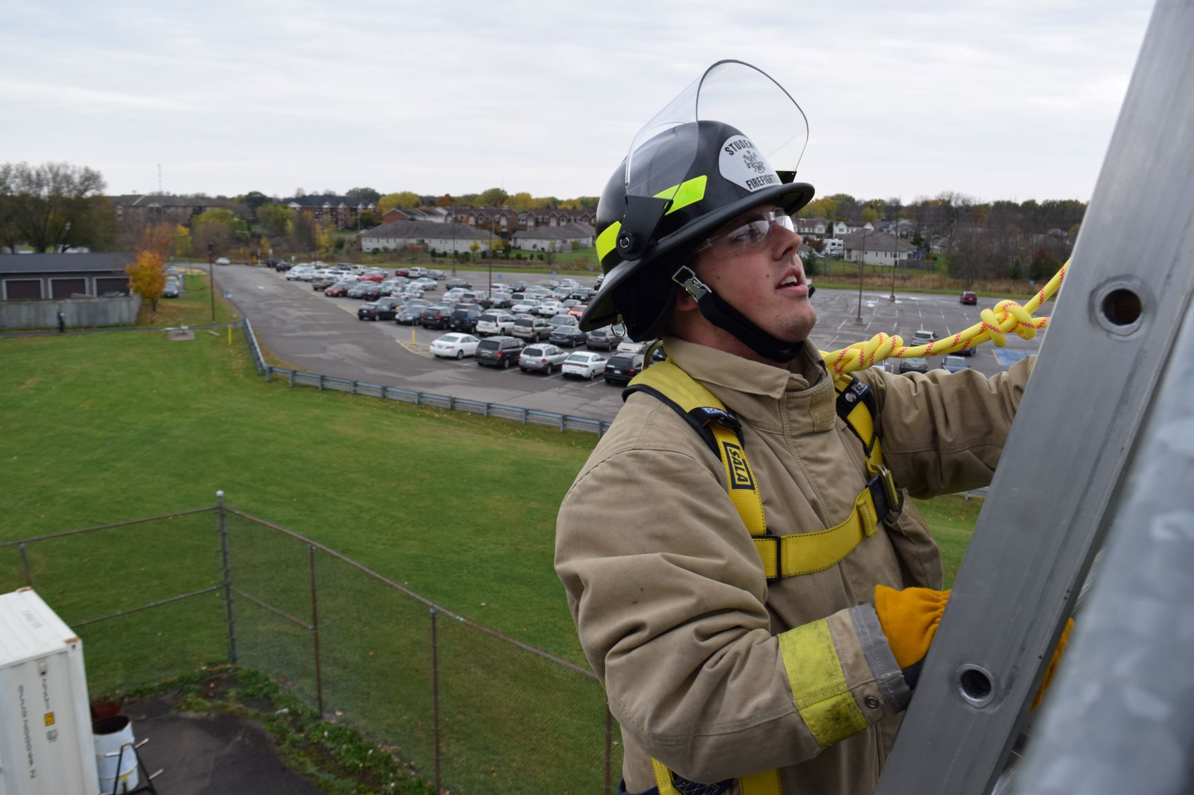 Brockville Campus Firefighter student